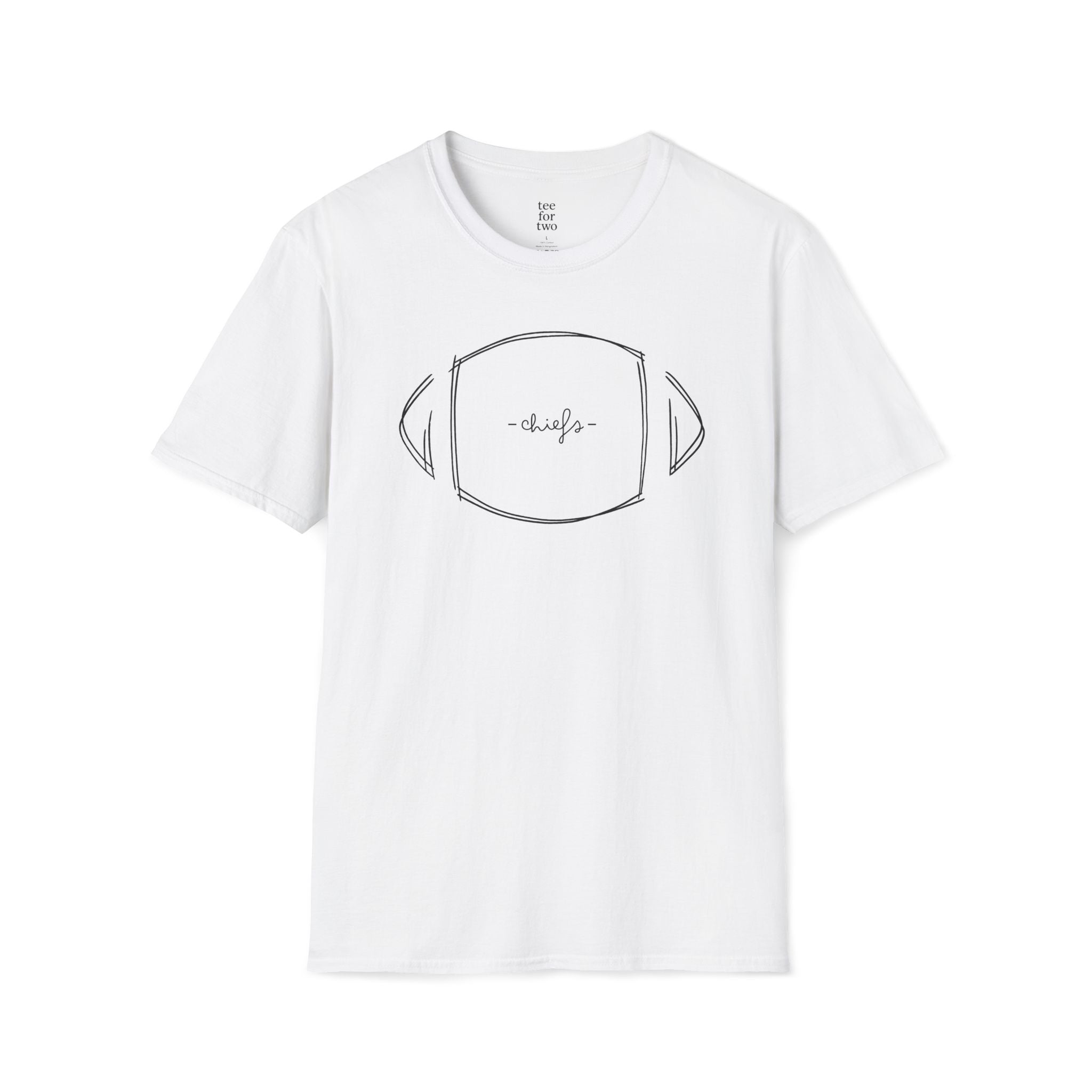 Women's Softstyle Chiefs Football T-Shirt