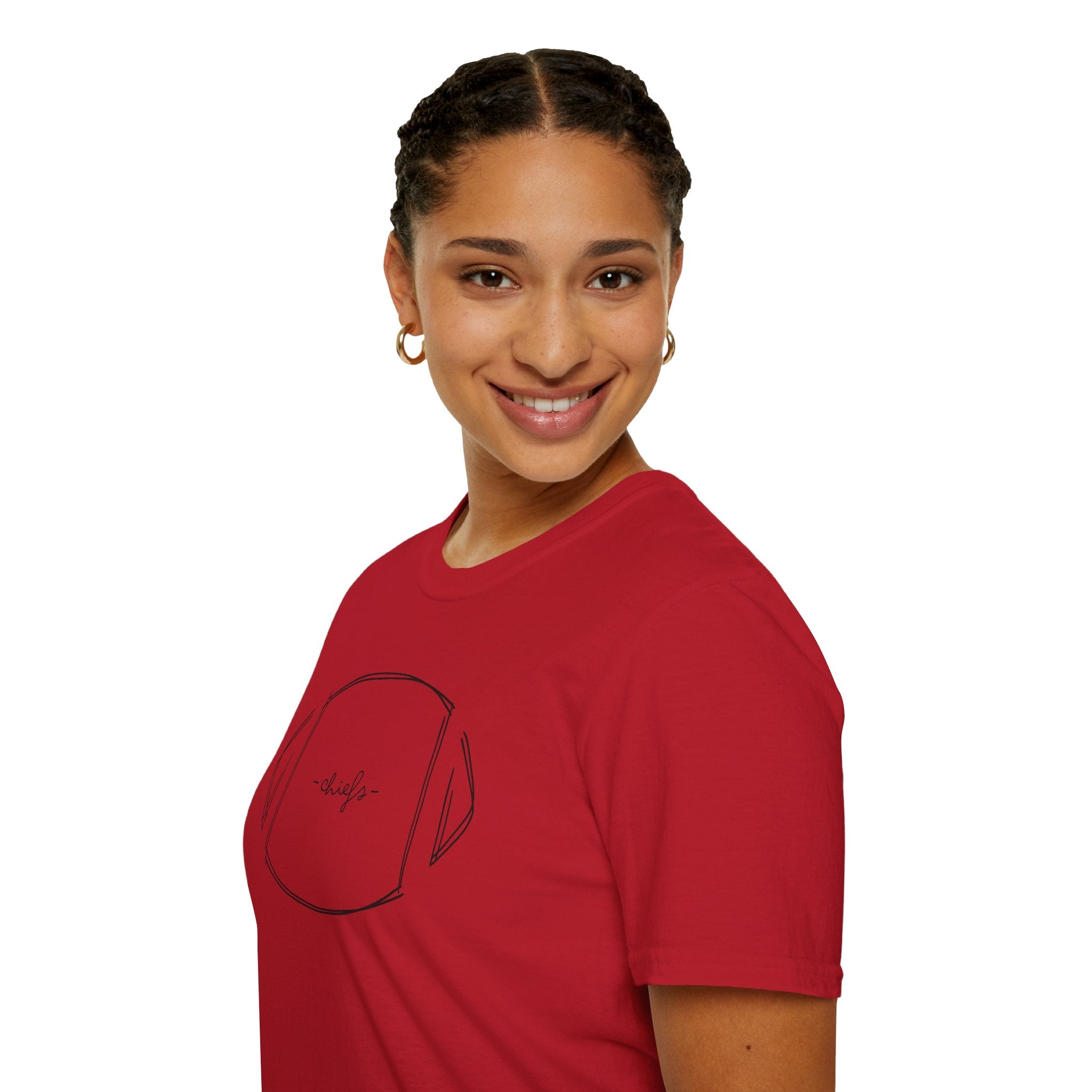 Women's Softstyle Chiefs Football T-Shirt