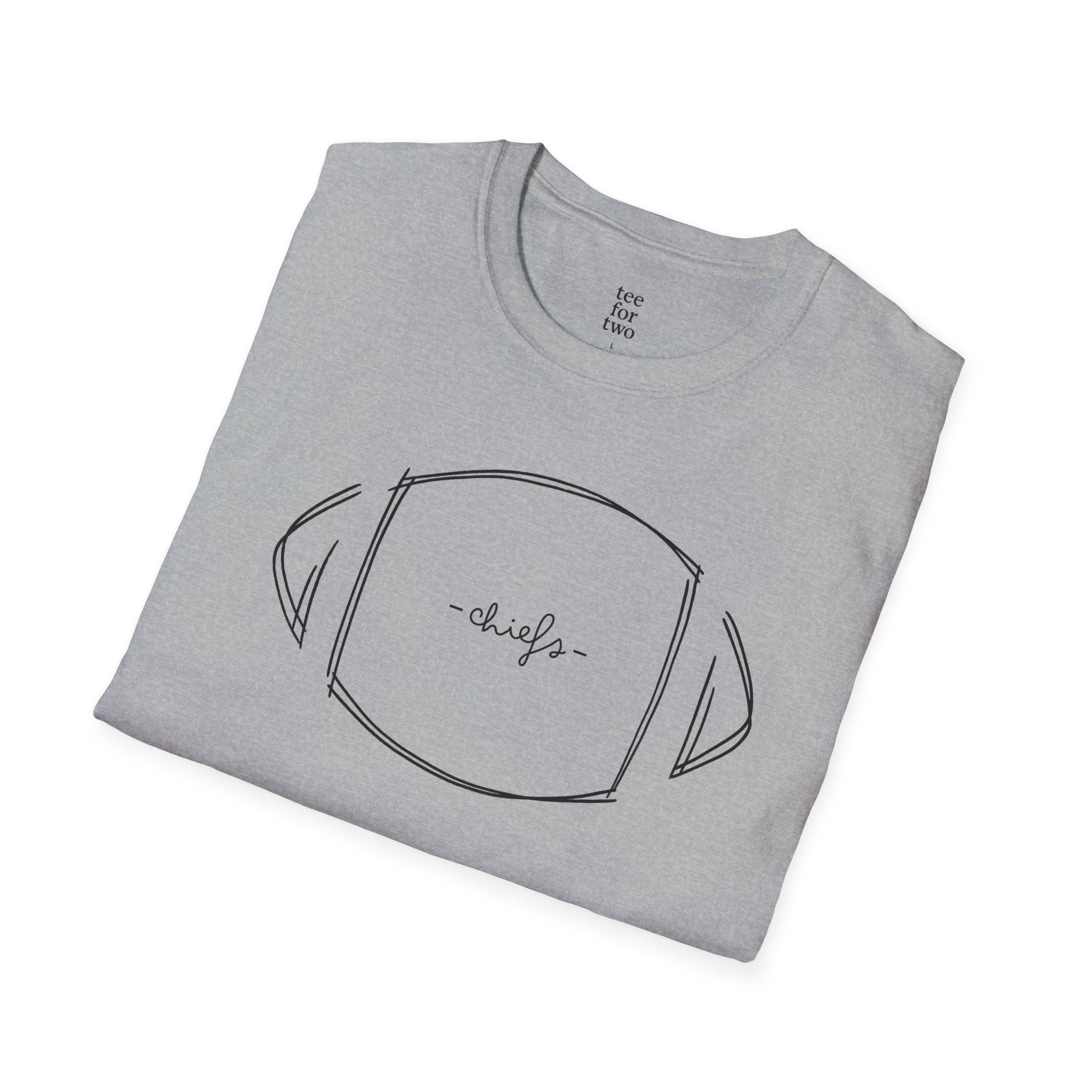 Women's Softstyle Chiefs Football T-Shirt