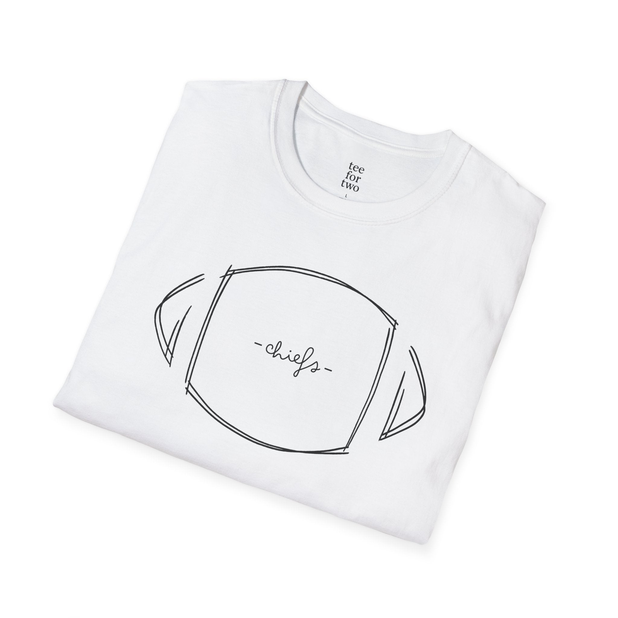 Women's Softstyle Chiefs Football T-Shirt