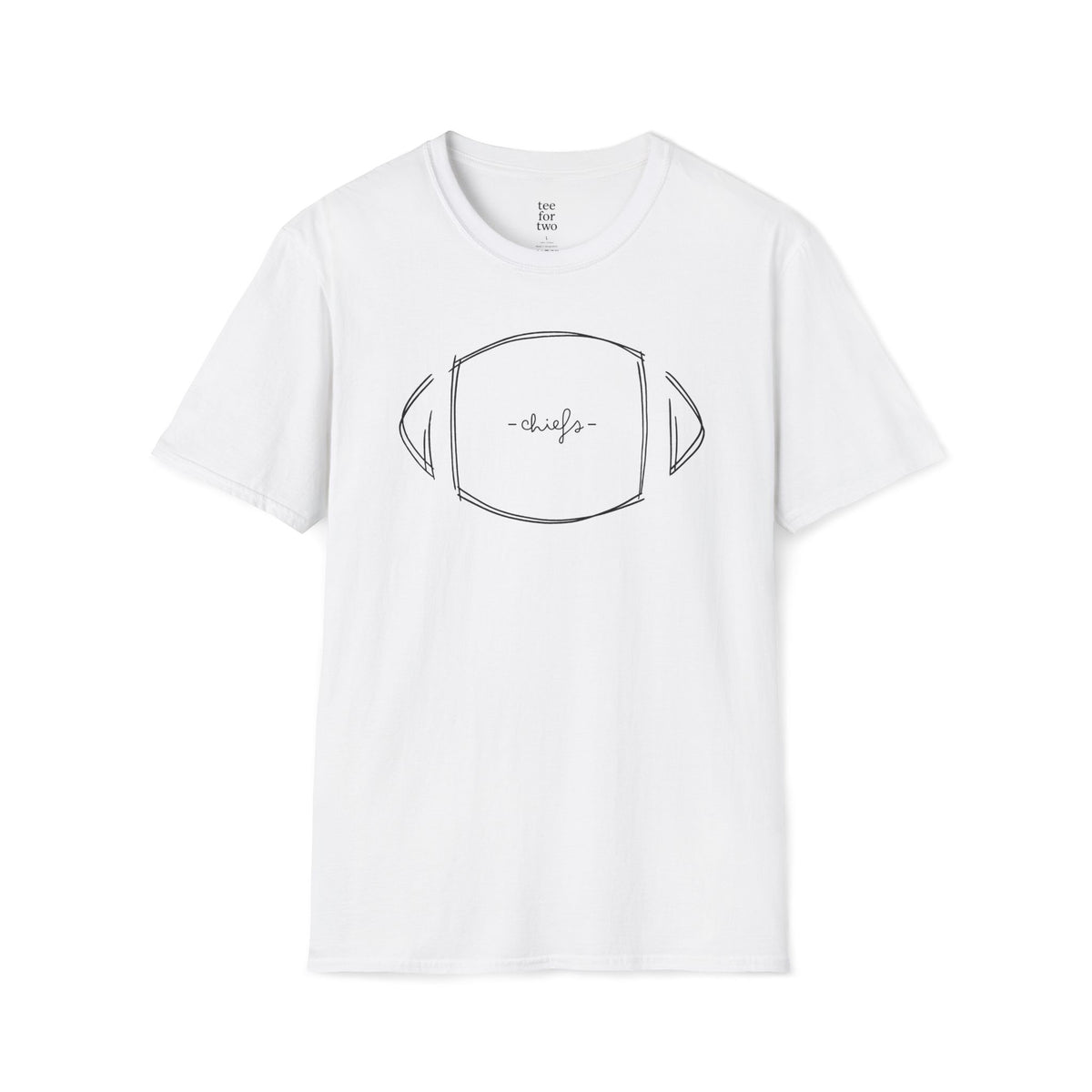 Women's Softstyle Chiefs Football T-Shirt