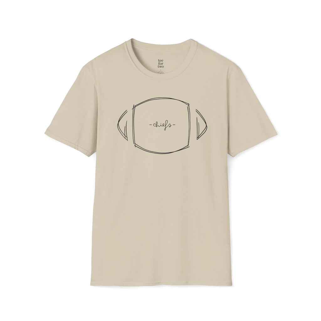 Women's Softstyle Chiefs Football T-Shirt
