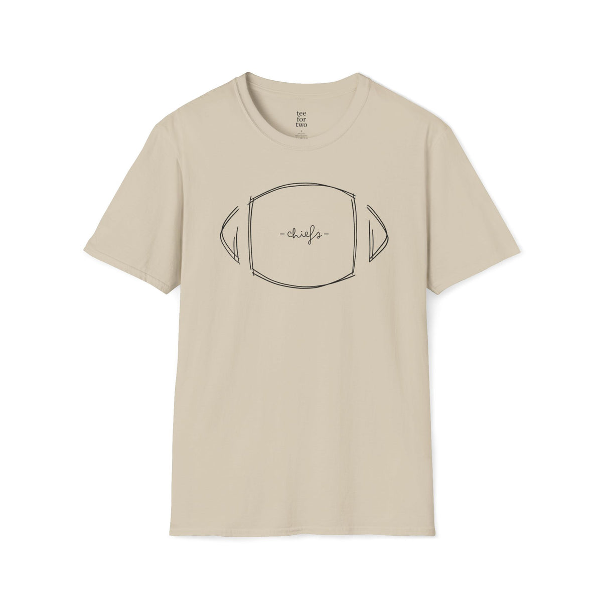 Women's Softstyle Chiefs Football T-Shirt