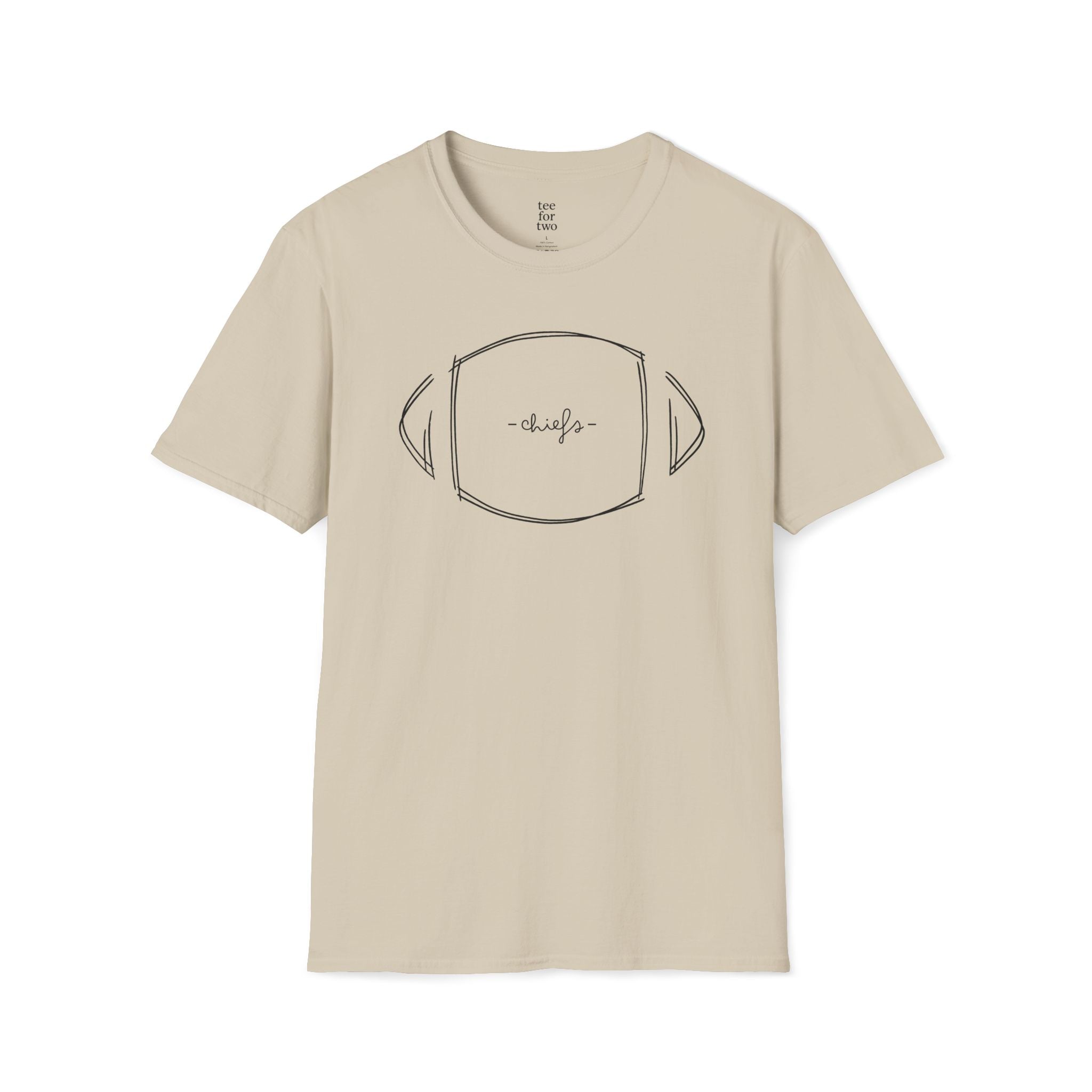 Women's Softstyle Chiefs Football T-Shirt