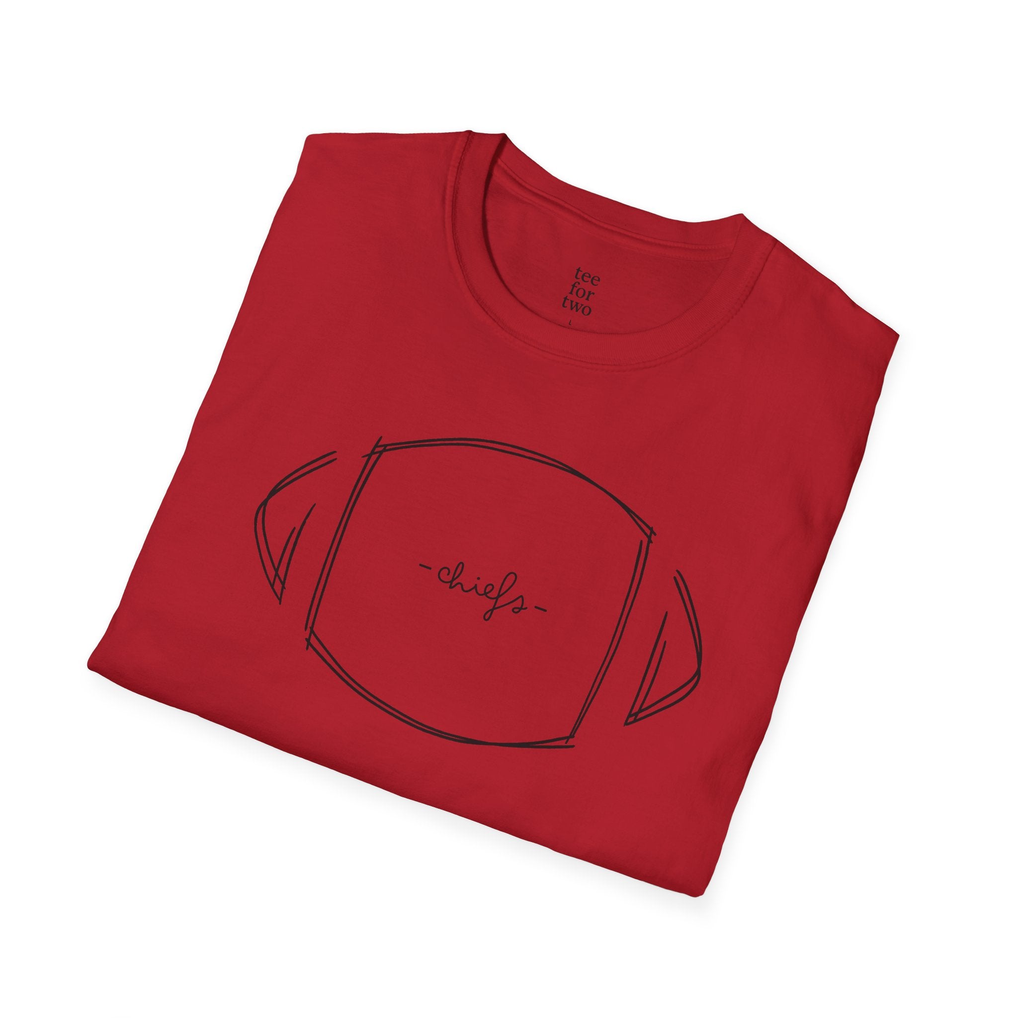 Women's Softstyle Chiefs Football T-Shirt