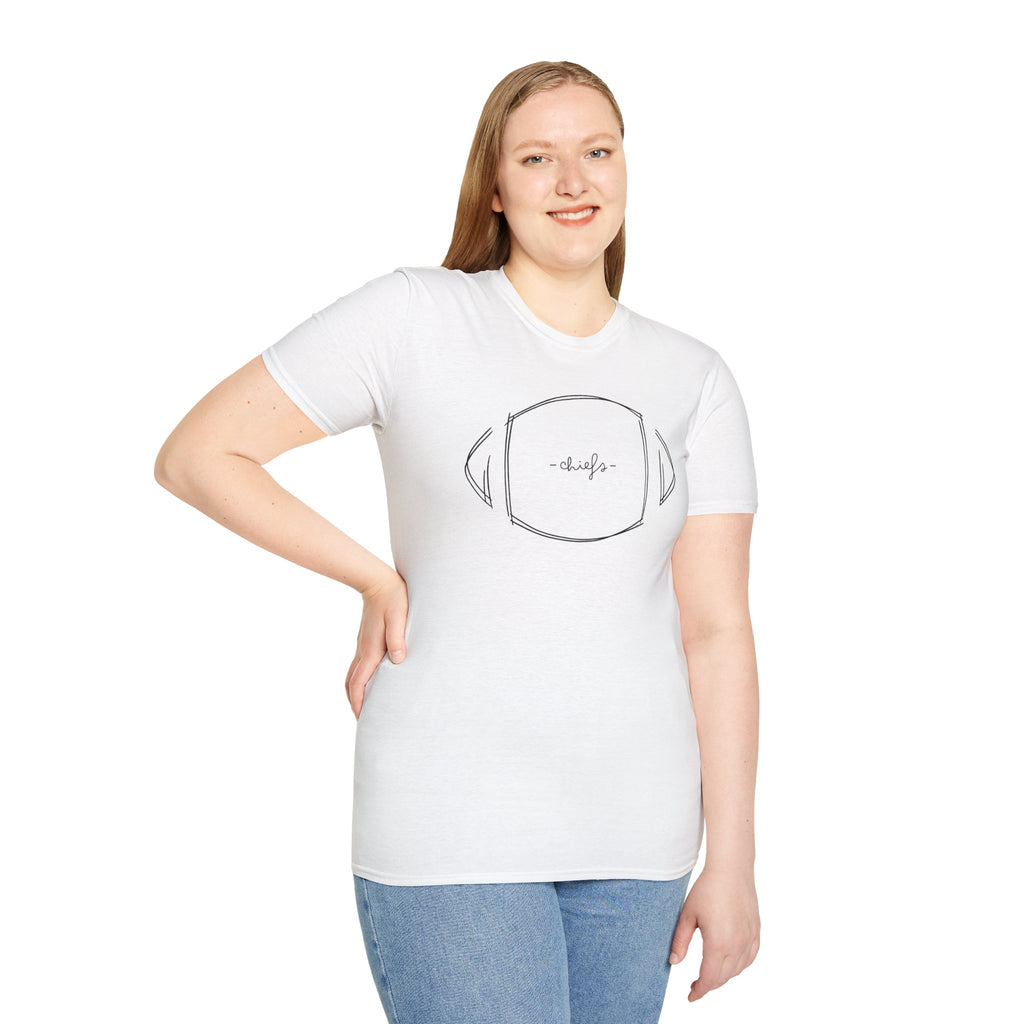 Women's Softstyle Chiefs Football T-Shirt