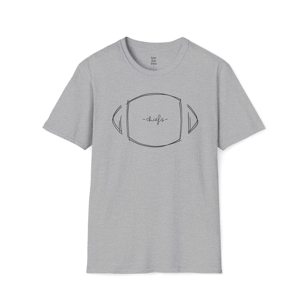 Women's Softstyle Chiefs Football T-Shirt