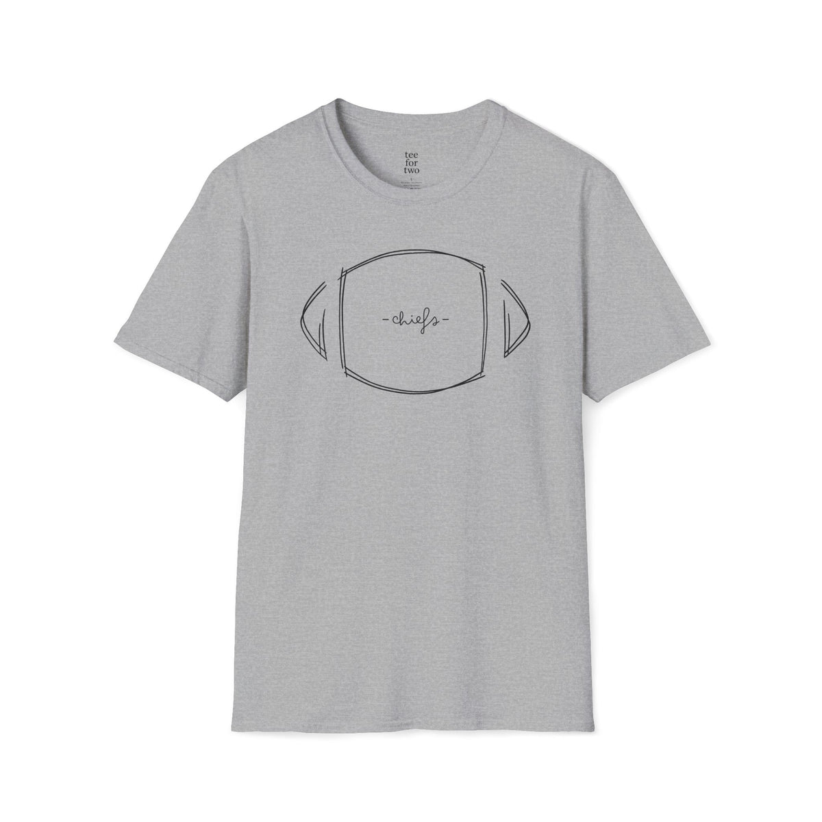 Women's Softstyle Chiefs Football T-Shirt