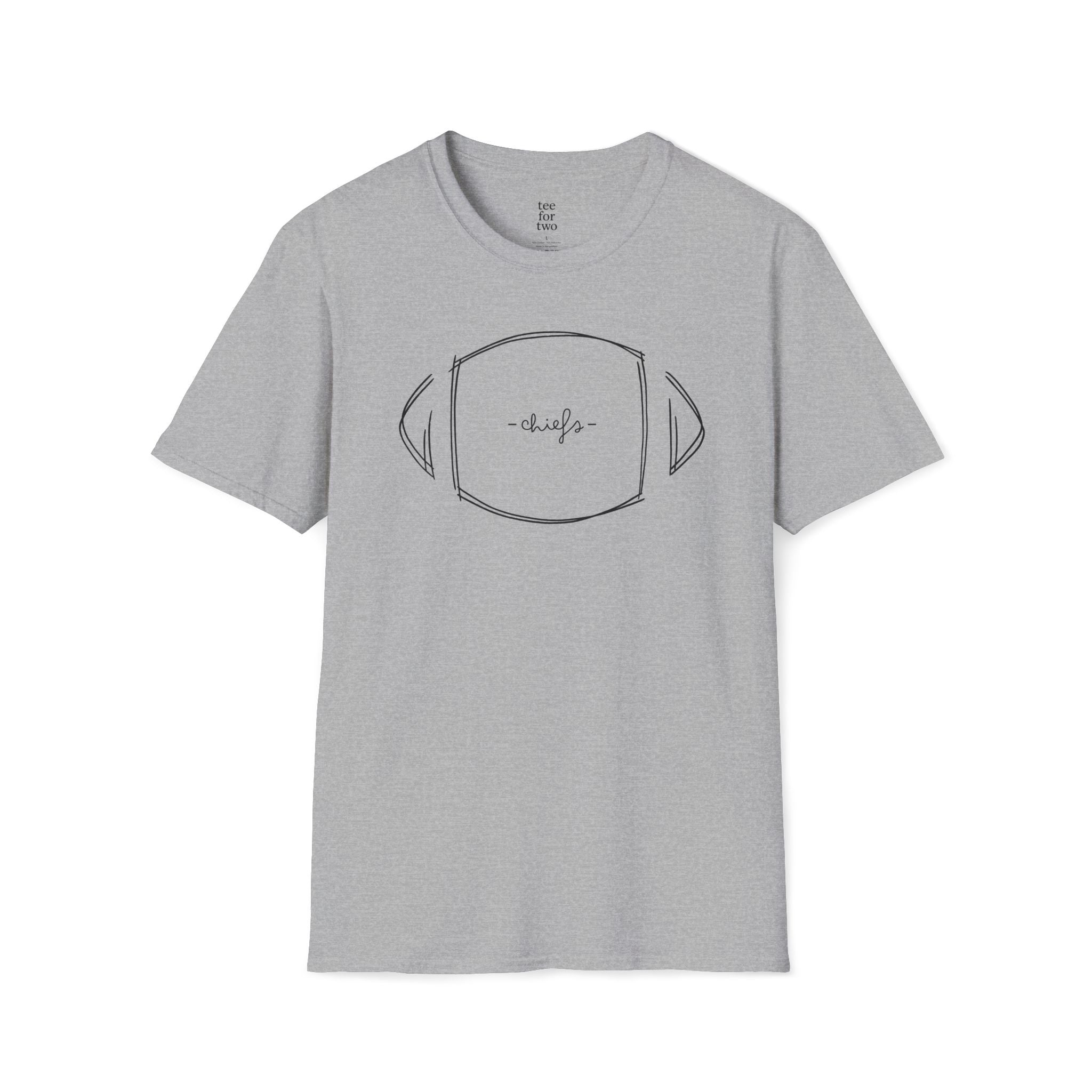 Women's Softstyle Chiefs Football T-Shirt