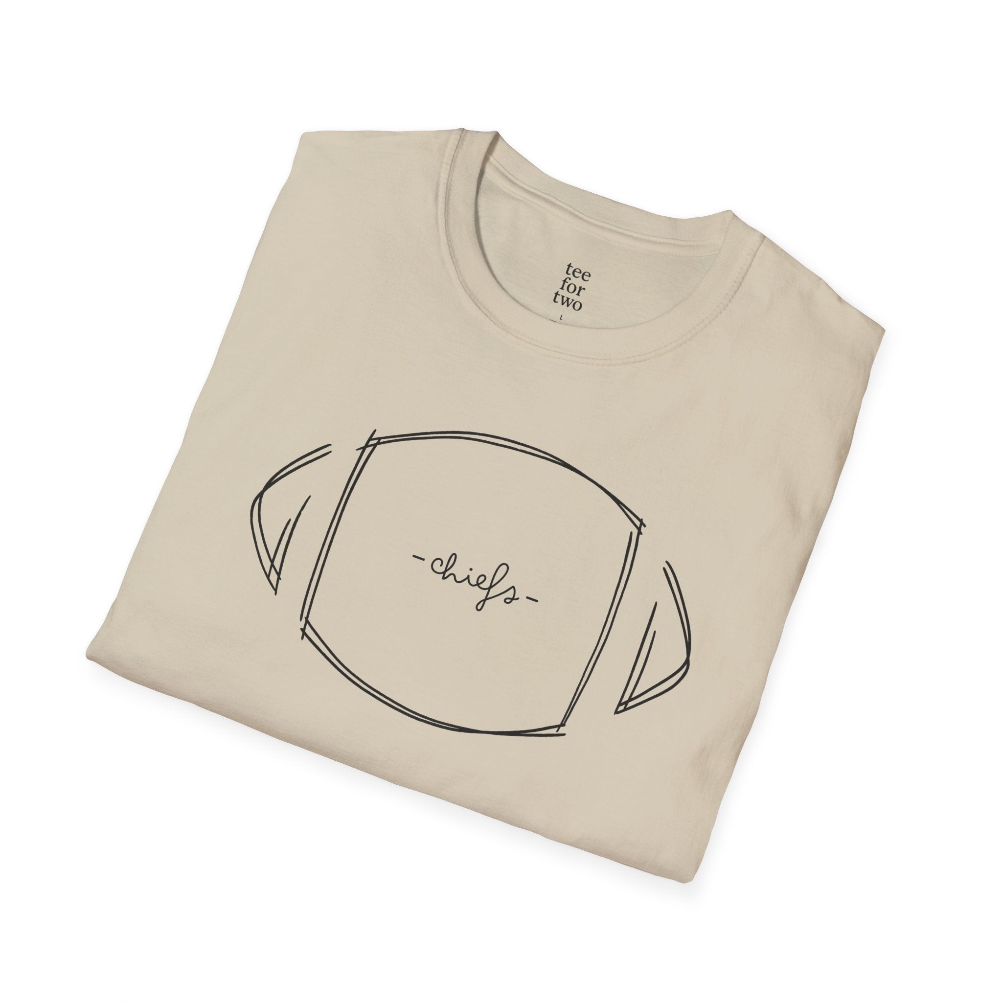 Women's Softstyle Chiefs Football T-Shirt