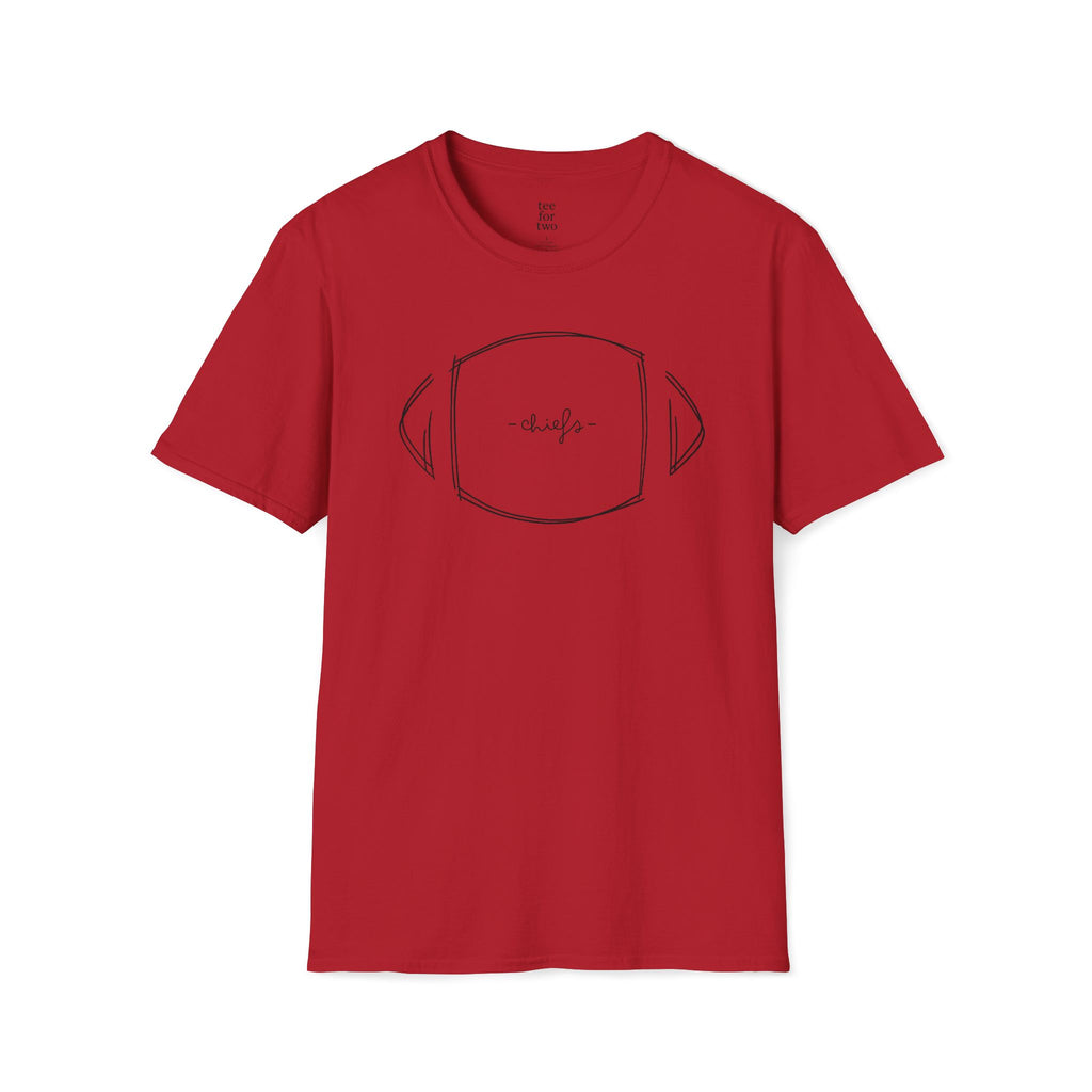 Women's Softstyle Chiefs Football T-Shirt